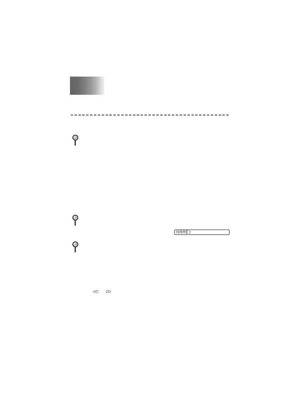 Auto dial numbers and dialing options, Storing numbers for easy dialing, Storing one touch dial numbers | Auto dial numbers and dialing options -1, Storing numbers for easy dialing -1, Storing one touch dial numbers -1 | Brother fax560 User Manual | Page 47 / 83
