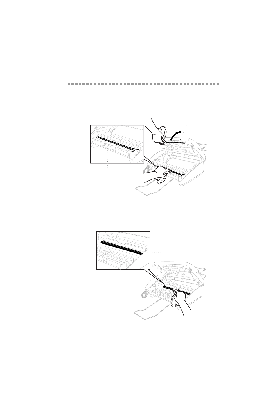 Routine maintenance, Cleaning the scanner, Cleaning the print head | Routine maintenance -7, Cleaning the scanner -7 cleaning the print head -7 | Brother fax560 User Manual | Page 73 / 83
