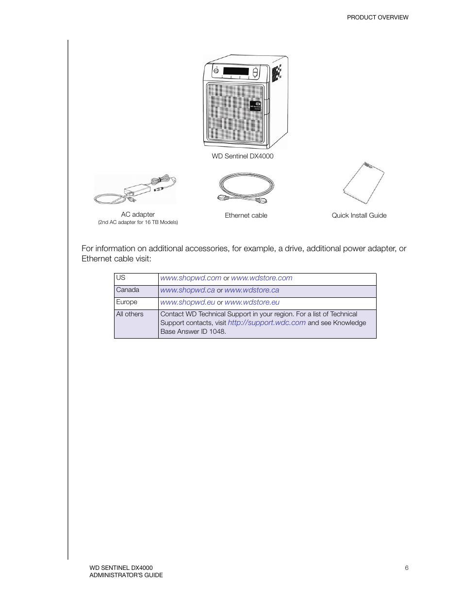 Western Digital WD Sentinel DX4000 User Manual User Manual | Page 10 / 82