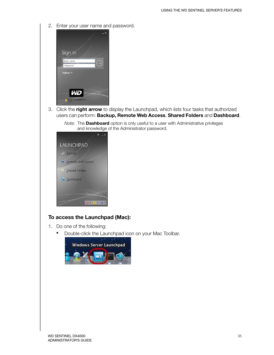 Western Digital WD Sentinel DX4000 User Manual User Manual | Page 39 / 82