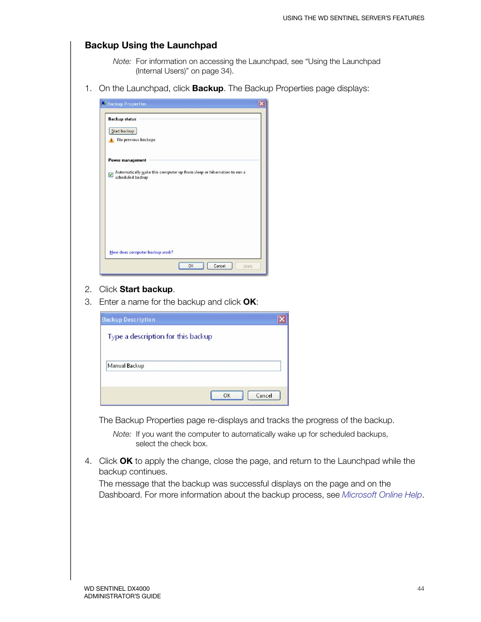 Western Digital WD Sentinel DX4000 User Manual User Manual | Page 48 / 82