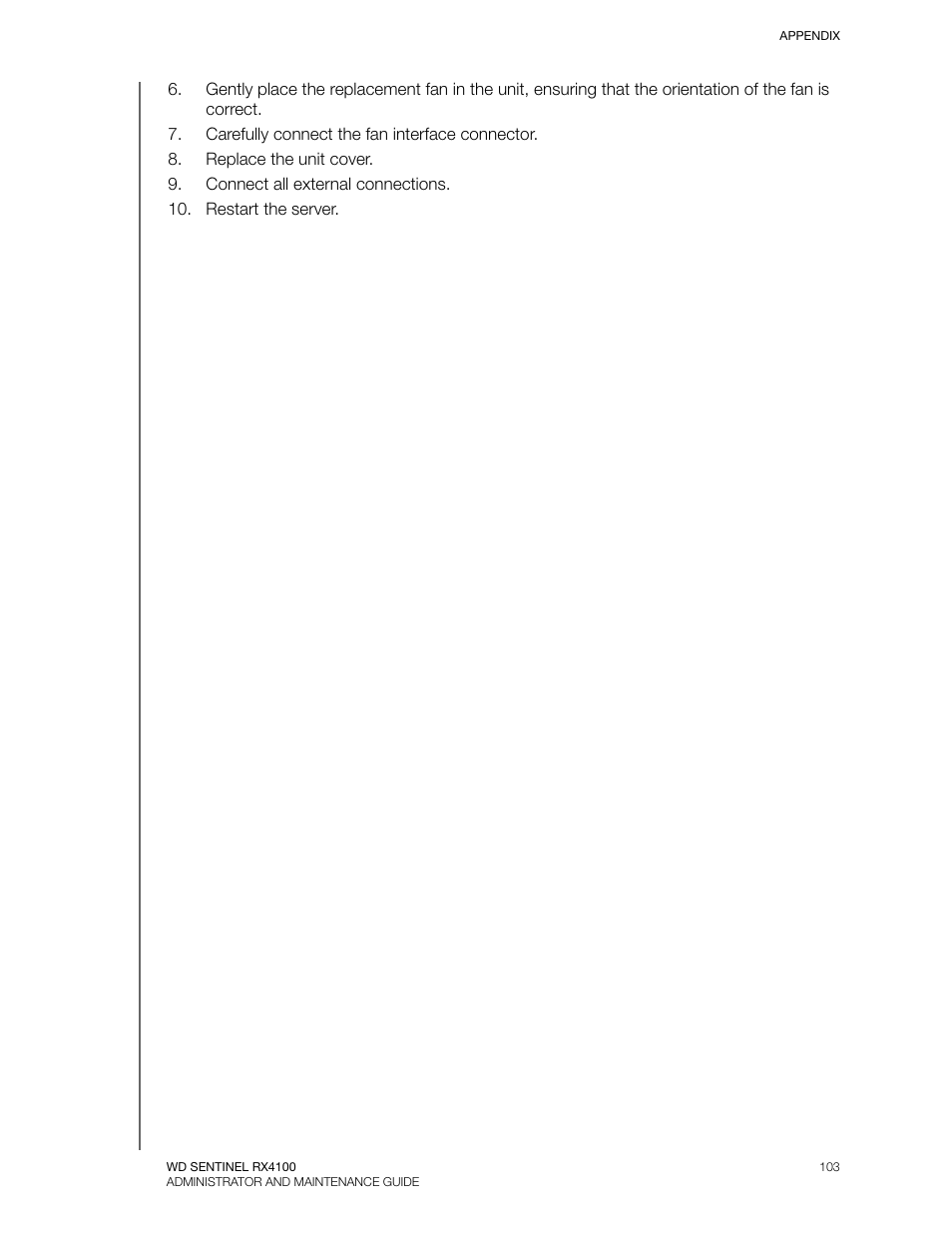 Western Digital WD Sentinel RX4100 User Manual User Manual | Page 109 / 117