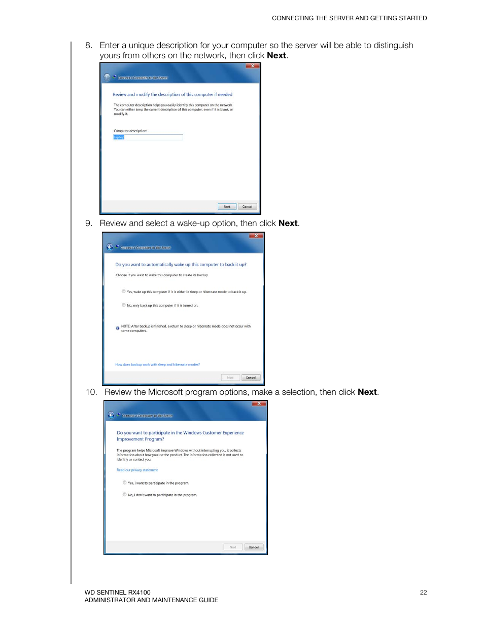 Western Digital WD Sentinel RX4100 User Manual User Manual | Page 28 / 117