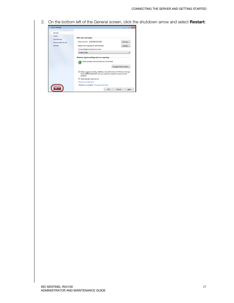 Western Digital WD Sentinel RX4100 User Manual User Manual | Page 33 / 117