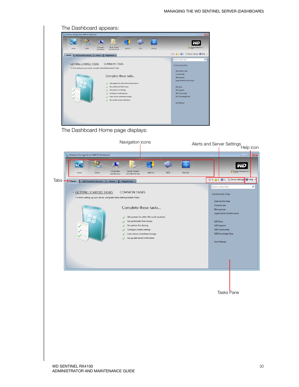 Western Digital WD Sentinel RX4100 User Manual User Manual | Page 36 / 117
