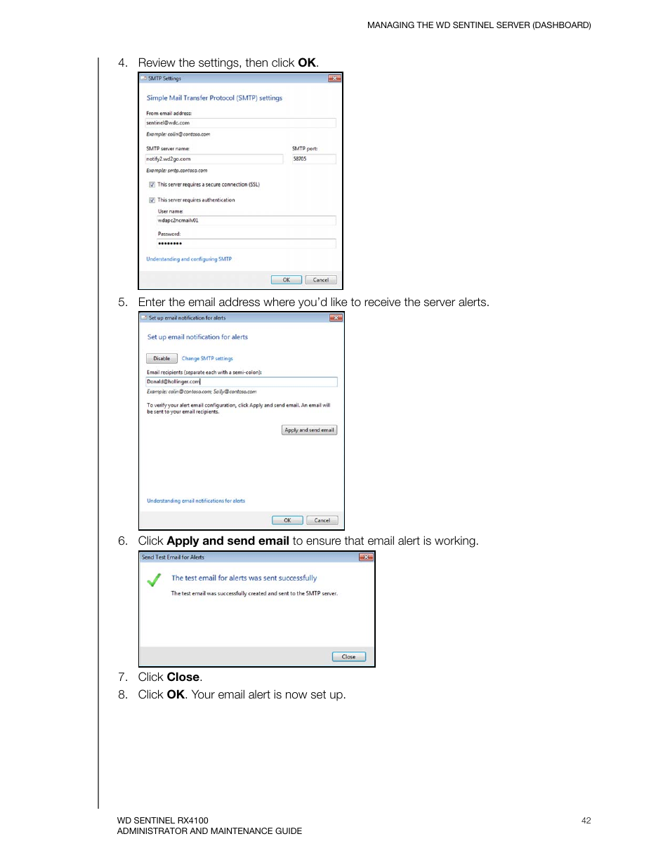 Western Digital WD Sentinel RX4100 User Manual User Manual | Page 48 / 117