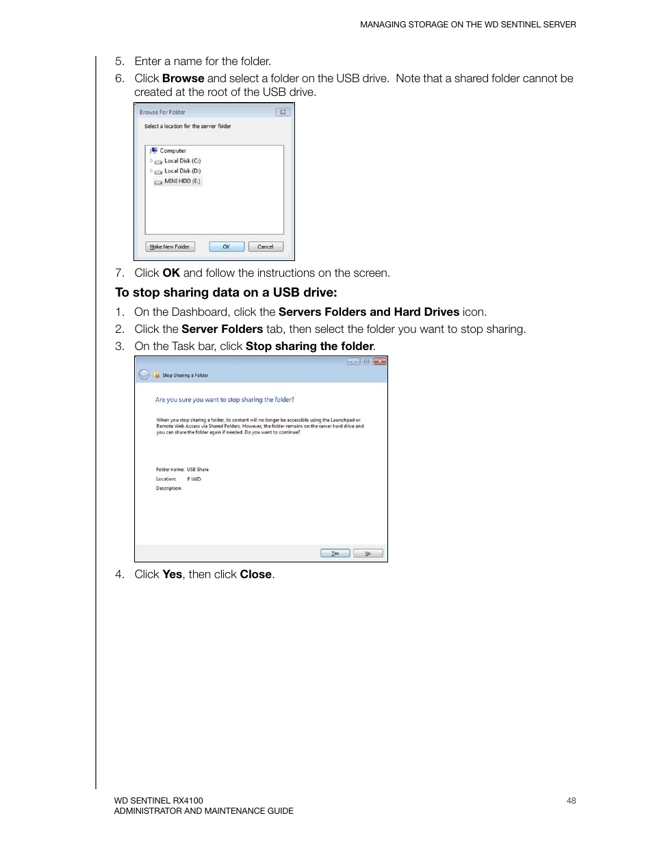 Western Digital WD Sentinel RX4100 User Manual User Manual | Page 54 / 117