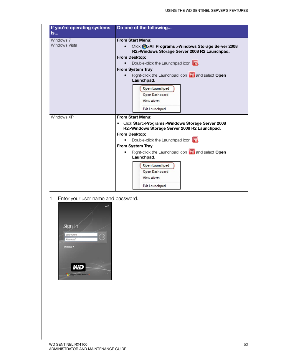 Western Digital WD Sentinel RX4100 User Manual User Manual | Page 56 / 117