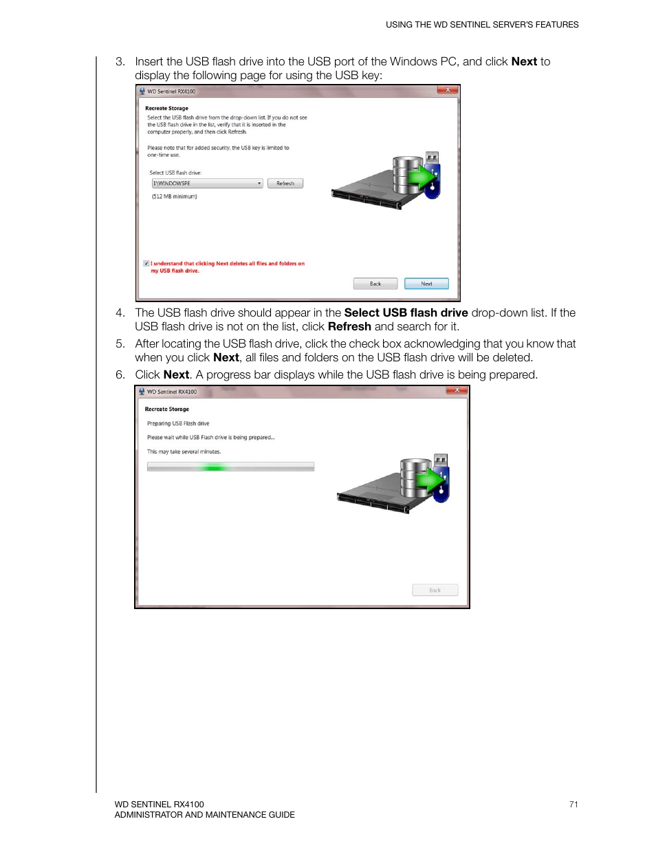 Western Digital WD Sentinel RX4100 User Manual User Manual | Page 77 / 117