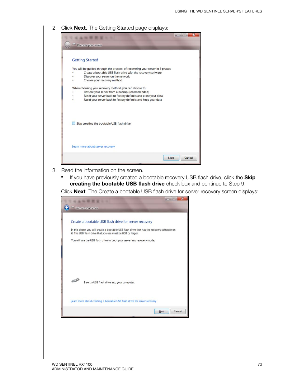 Western Digital WD Sentinel RX4100 User Manual User Manual | Page 79 / 117