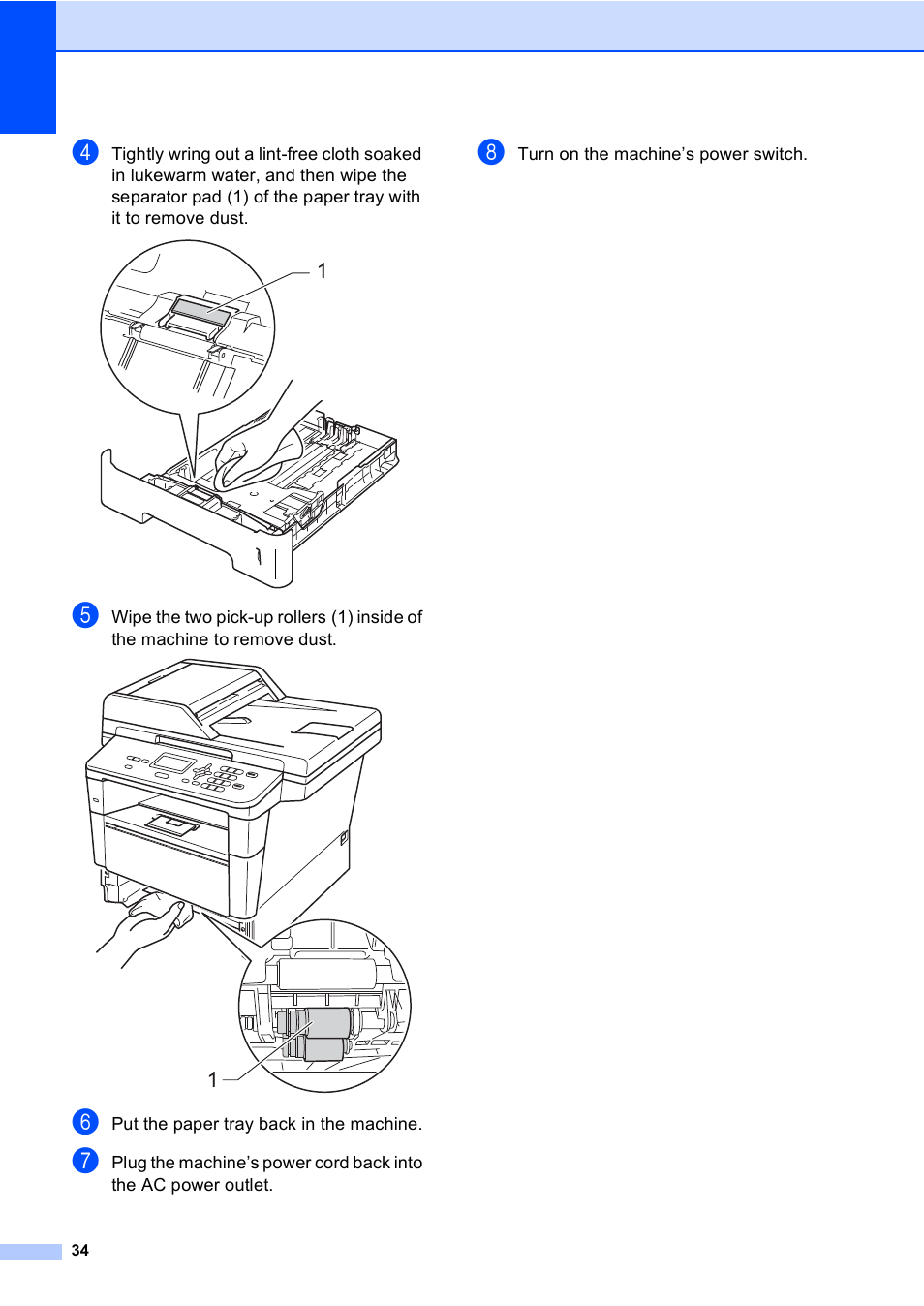 Brother Printer/Copier DCP-8110DN User Manual | Page 38 / 50