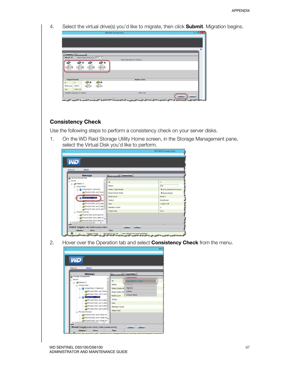 Western Digital WD Sentinel DS6100 Administrator and Maintenance Guide User Manual | Page 103 / 111