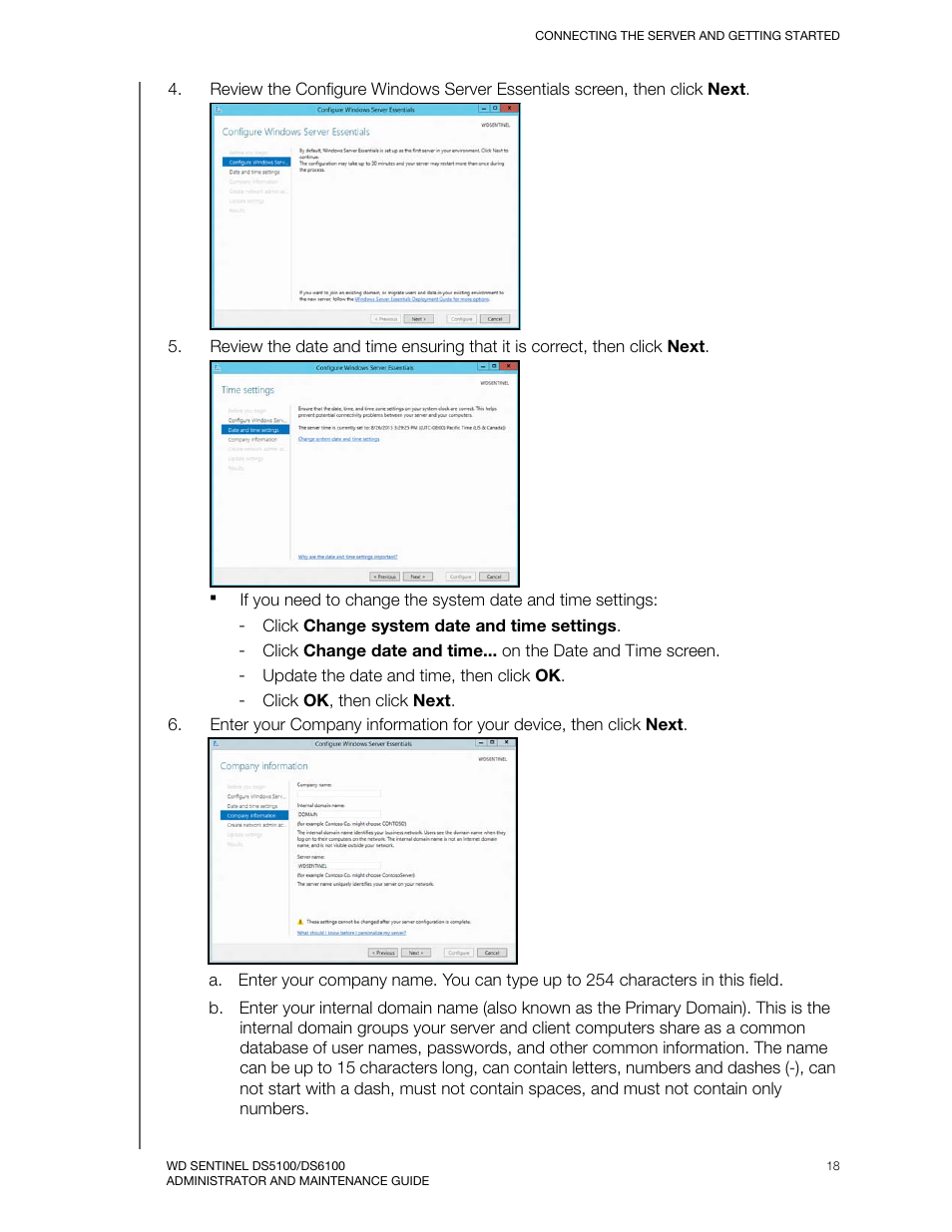 Western Digital WD Sentinel DS6100 Administrator and Maintenance Guide User Manual | Page 24 / 111