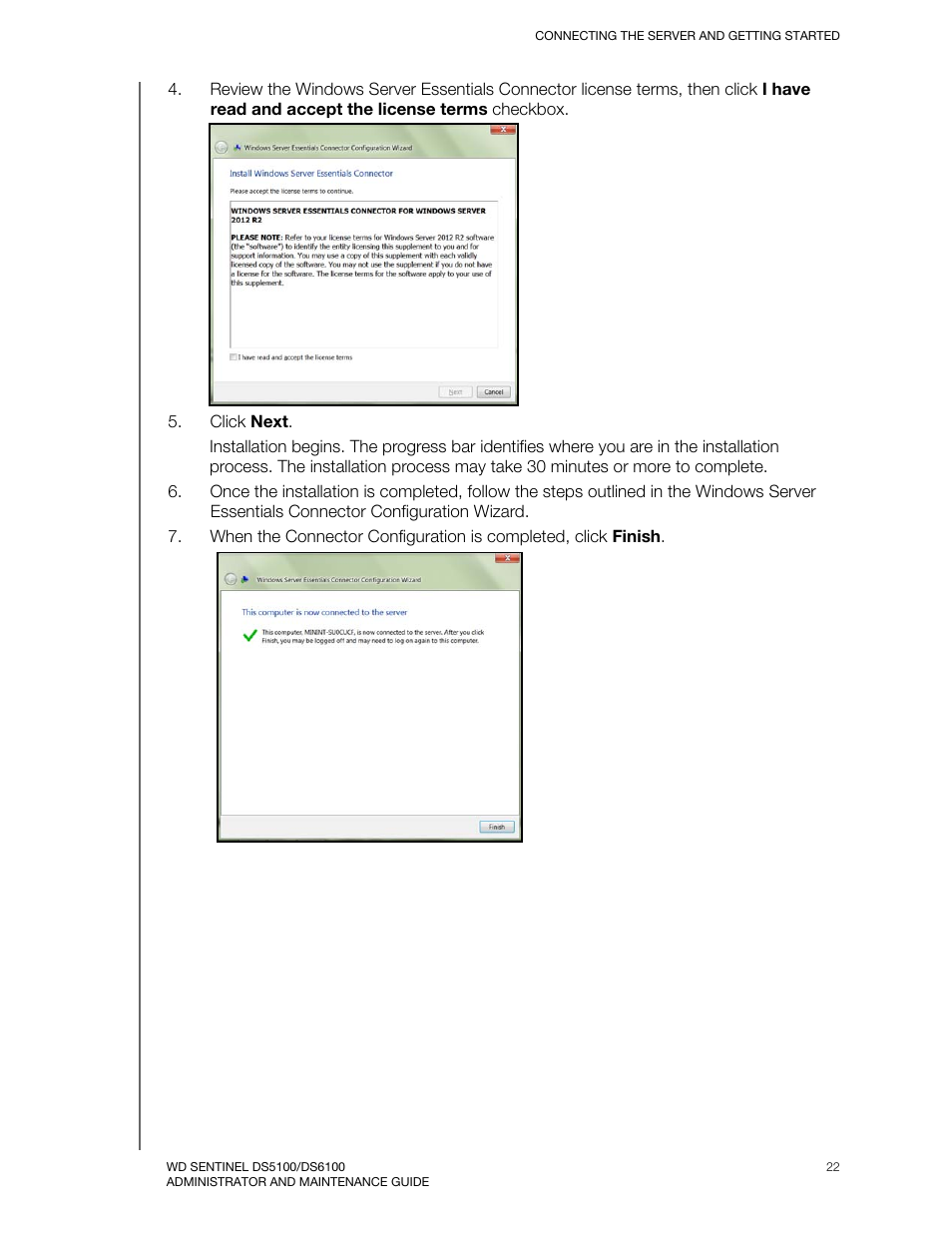 Western Digital WD Sentinel DS6100 Administrator and Maintenance Guide User Manual | Page 28 / 111