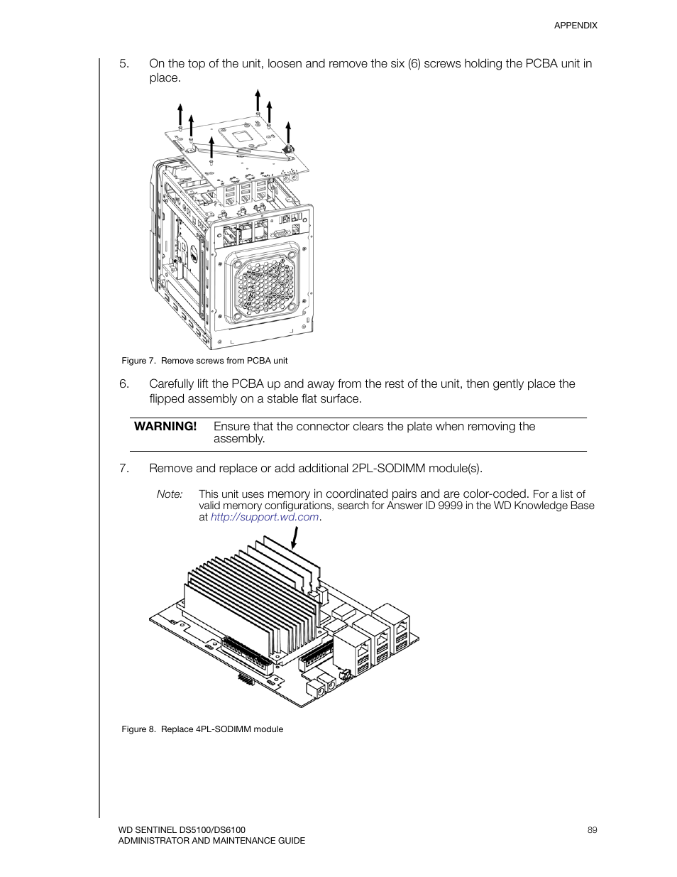 Western Digital WD Sentinel DS6100 Administrator and Maintenance Guide User Manual | Page 95 / 111