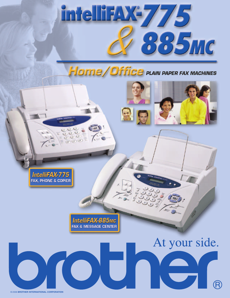 Brother IntelliFAX 775 User Manual | 2 pages