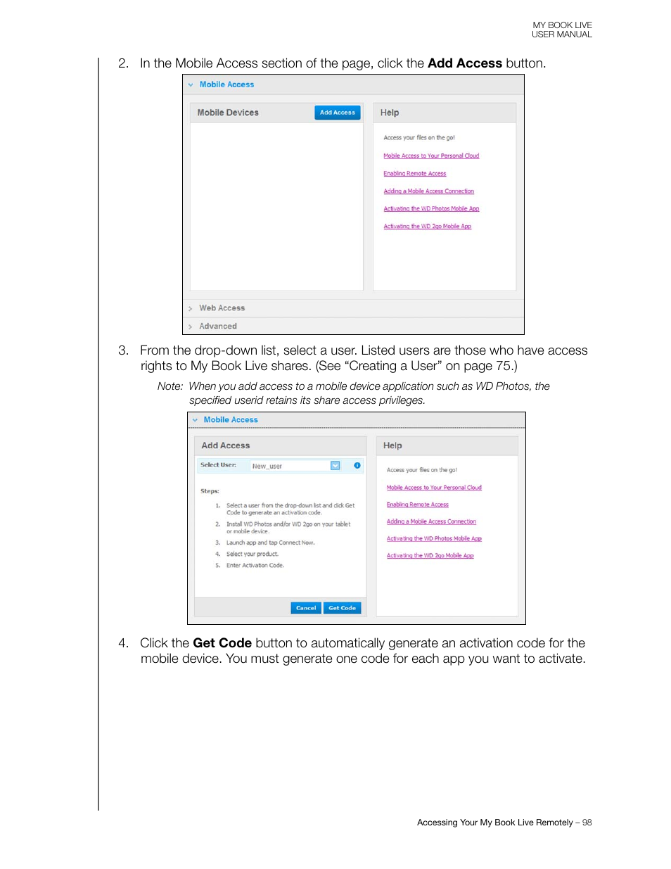 Western Digital My Book Live User Manual User Manual | Page 103 / 146