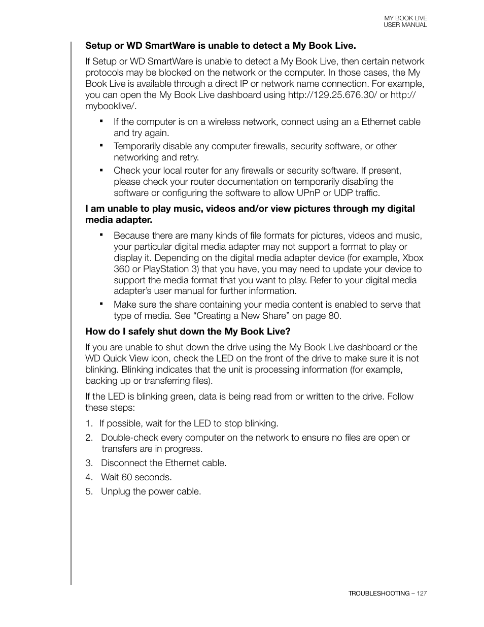 Western Digital My Book Live User Manual User Manual | Page 132 / 146