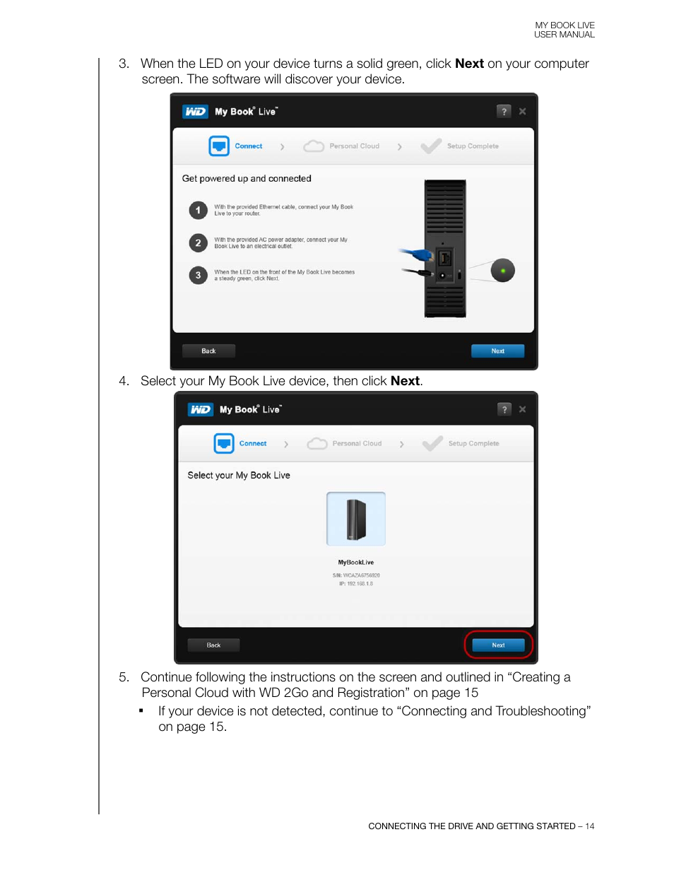 Western Digital My Book Live User Manual User Manual | Page 19 / 146