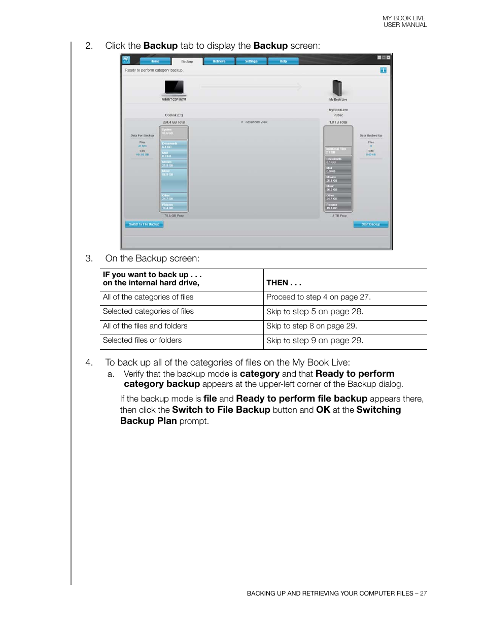 Western Digital My Book Live User Manual User Manual | Page 32 / 146