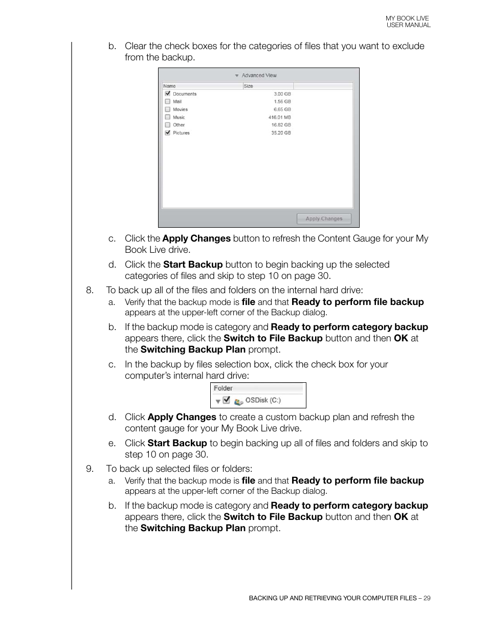 Step 8, Step 9 | Western Digital My Book Live User Manual User Manual | Page 34 / 146