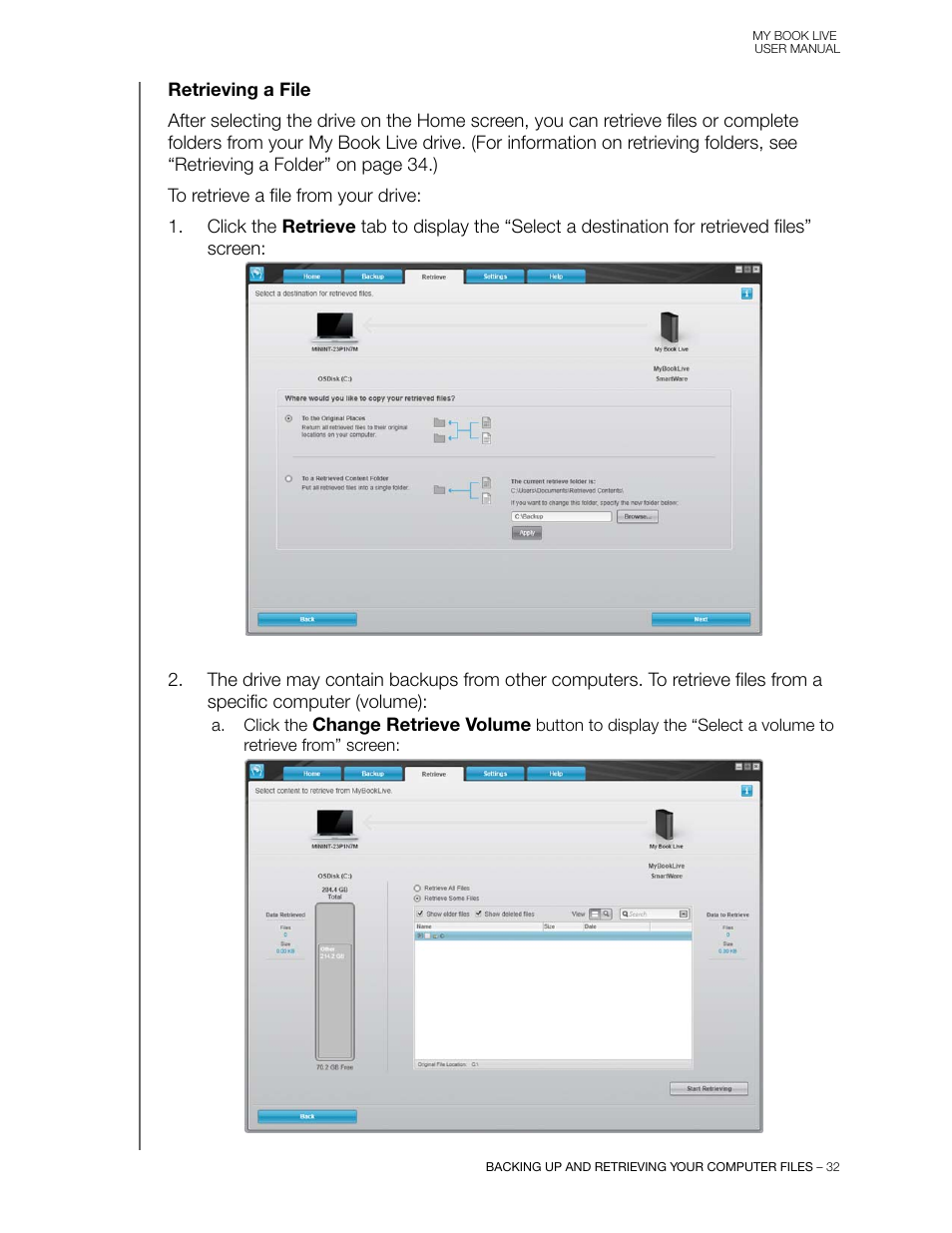 Western Digital My Book Live User Manual User Manual | Page 37 / 146