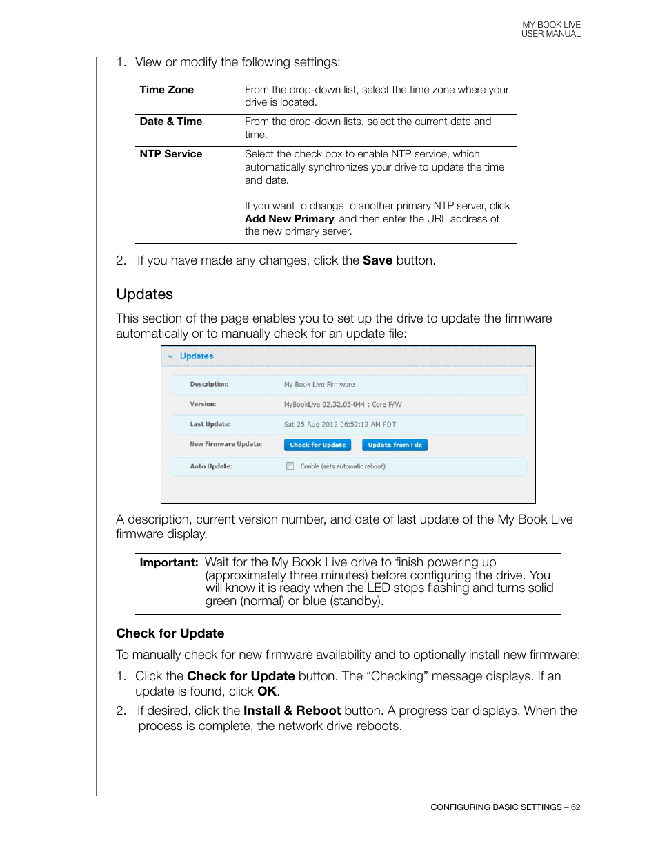 Updates | Western Digital My Book Live User Manual User Manual | Page 67 / 146