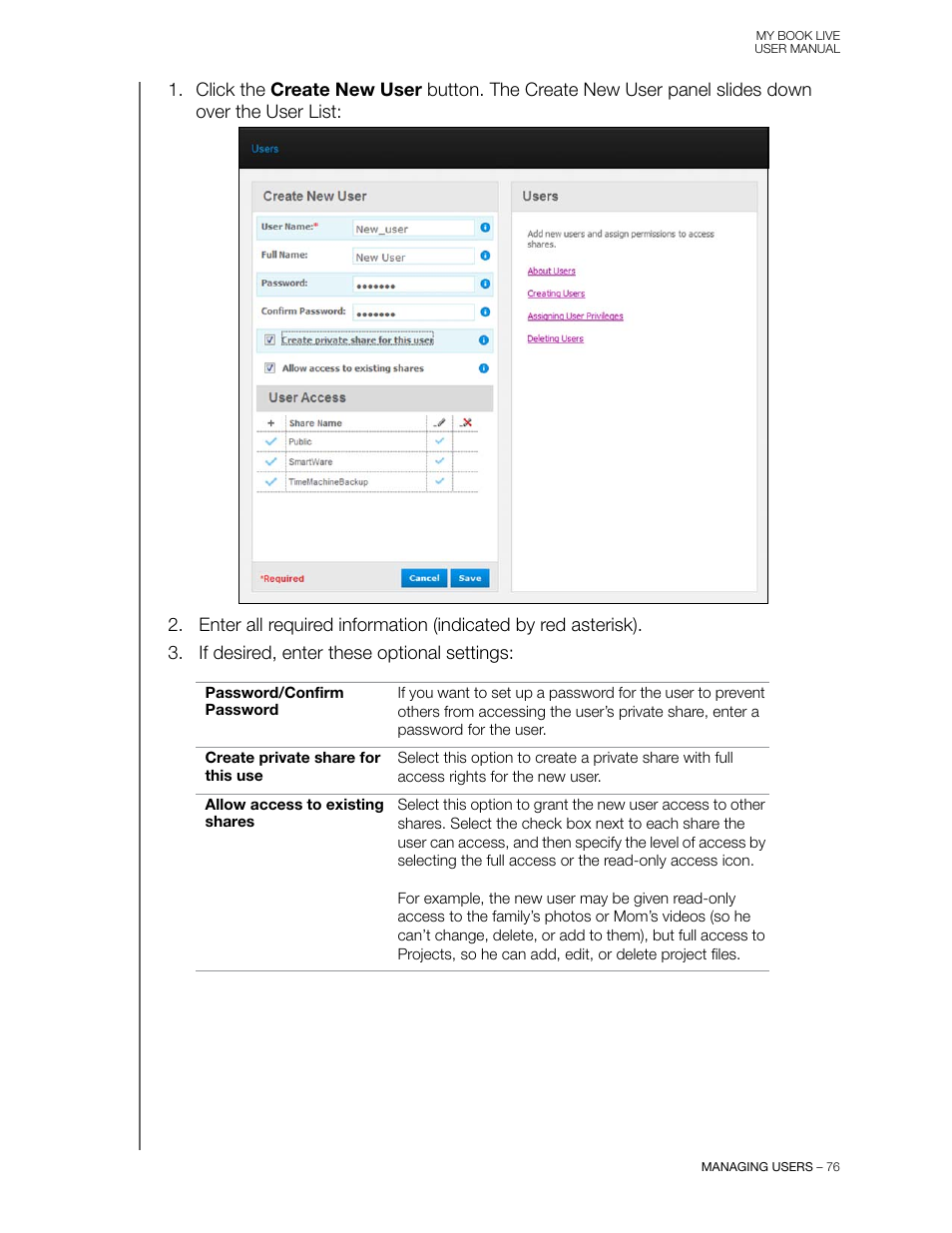 Western Digital My Book Live User Manual User Manual | Page 81 / 146