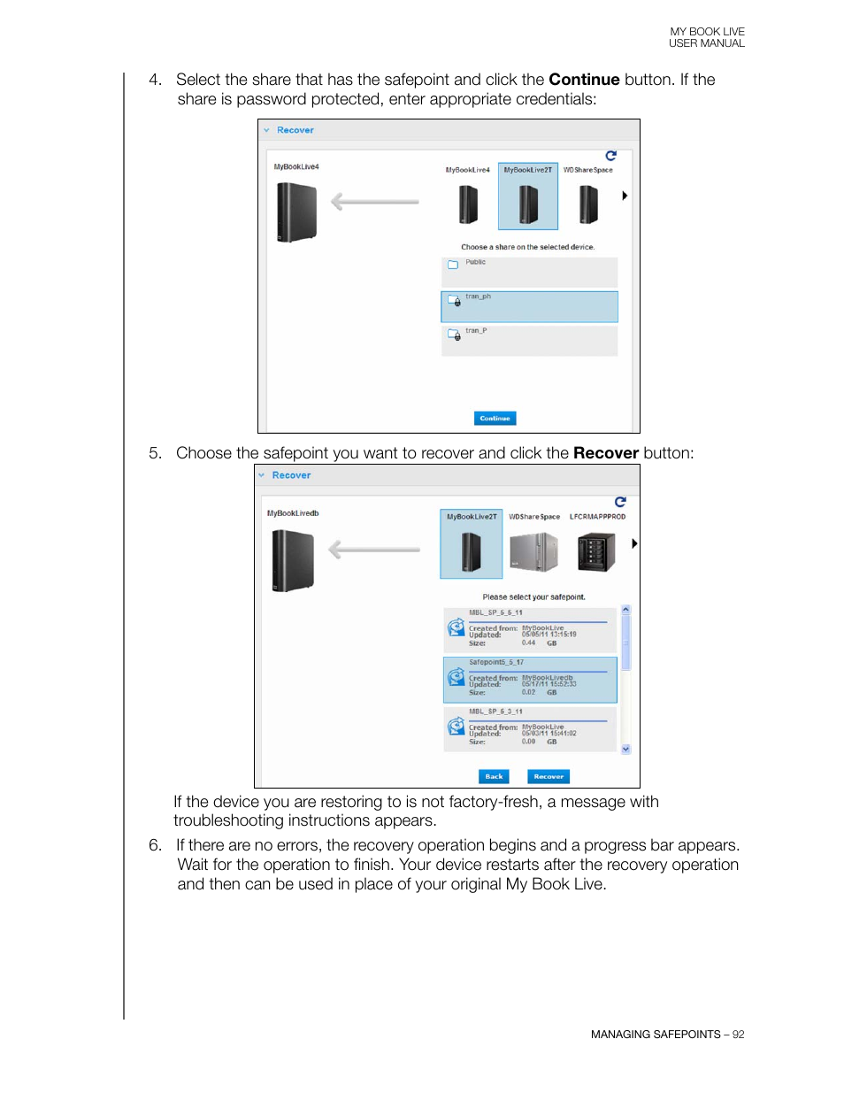 Western Digital My Book Live User Manual User Manual | Page 97 / 146