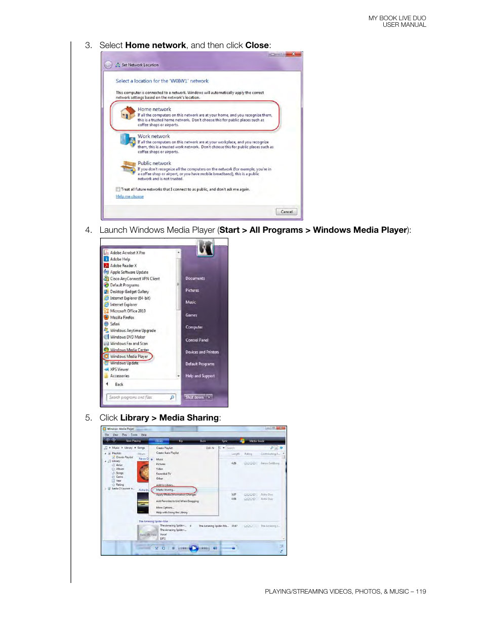 Western Digital My Book Live Duo User Manual User Manual | Page 125 / 146