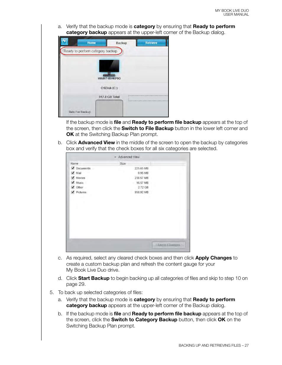 Step 5 | Western Digital My Book Live Duo User Manual User Manual | Page 33 / 146
