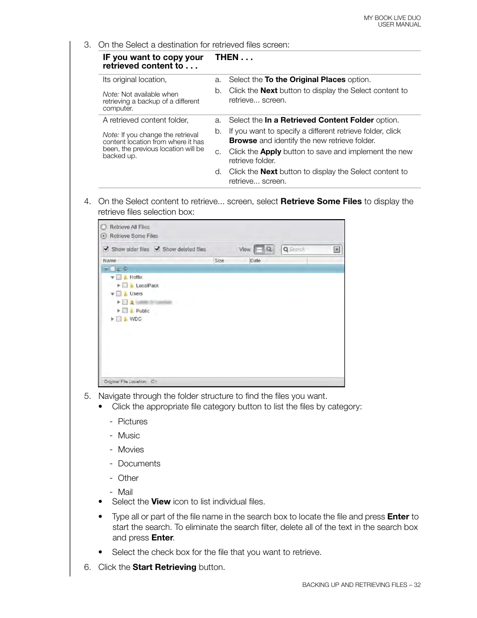 Western Digital My Book Live Duo User Manual User Manual | Page 38 / 146