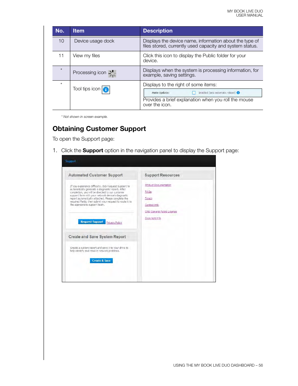 Obtaining customer support | Western Digital My Book Live Duo User Manual User Manual | Page 62 / 146