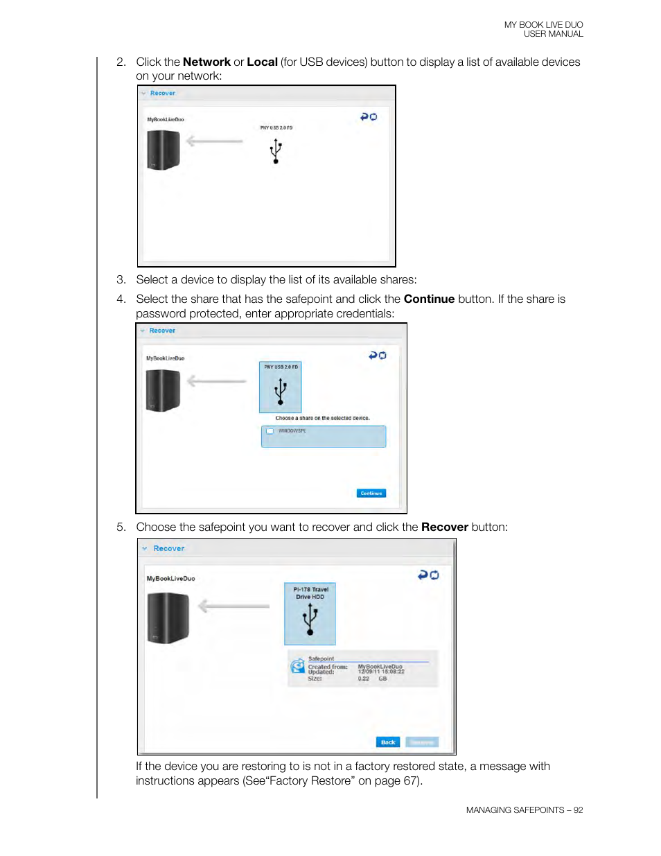 Western Digital My Book Live Duo User Manual User Manual | Page 98 / 146