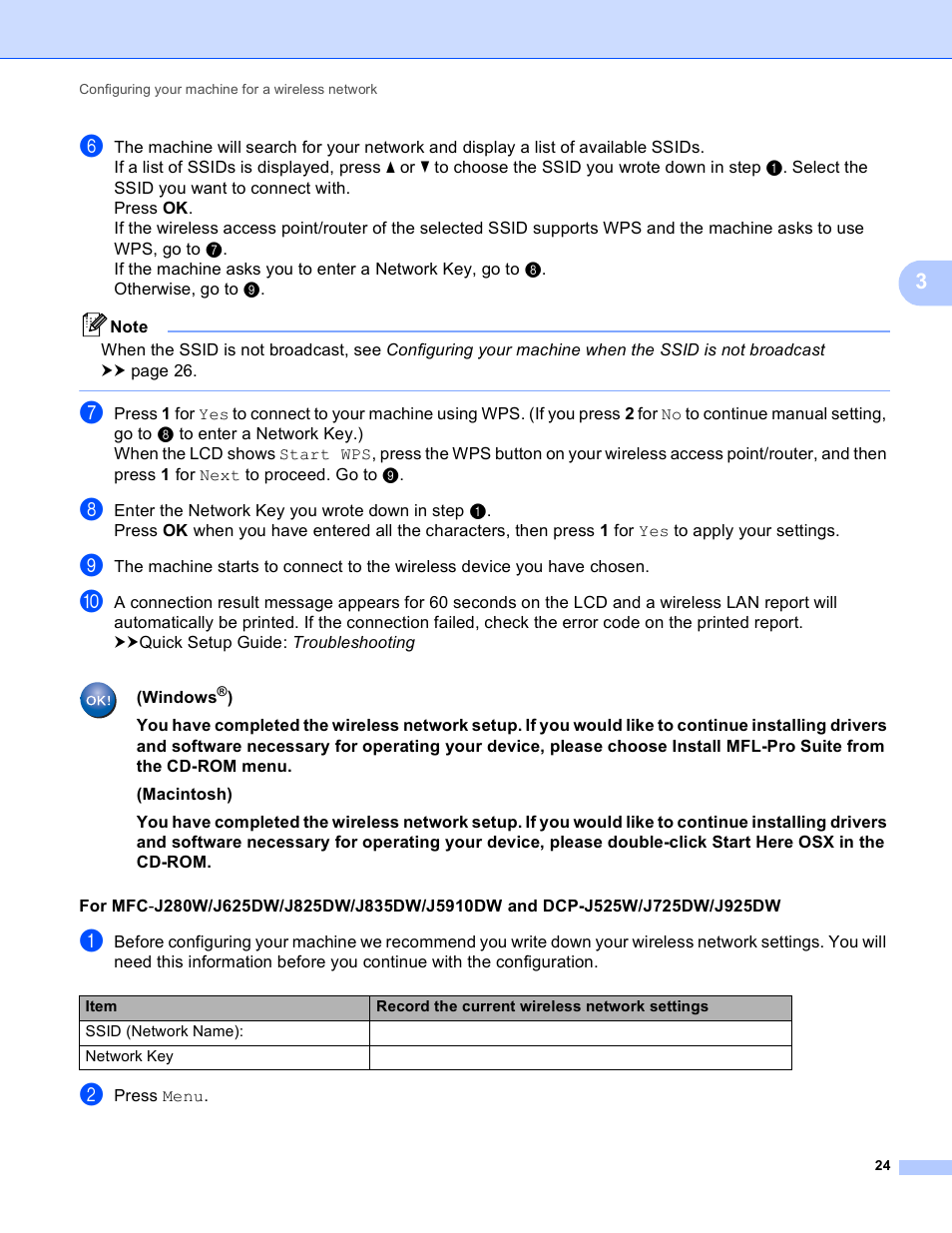 Brother DCP-J525W User Manual | Page 28 / 85
