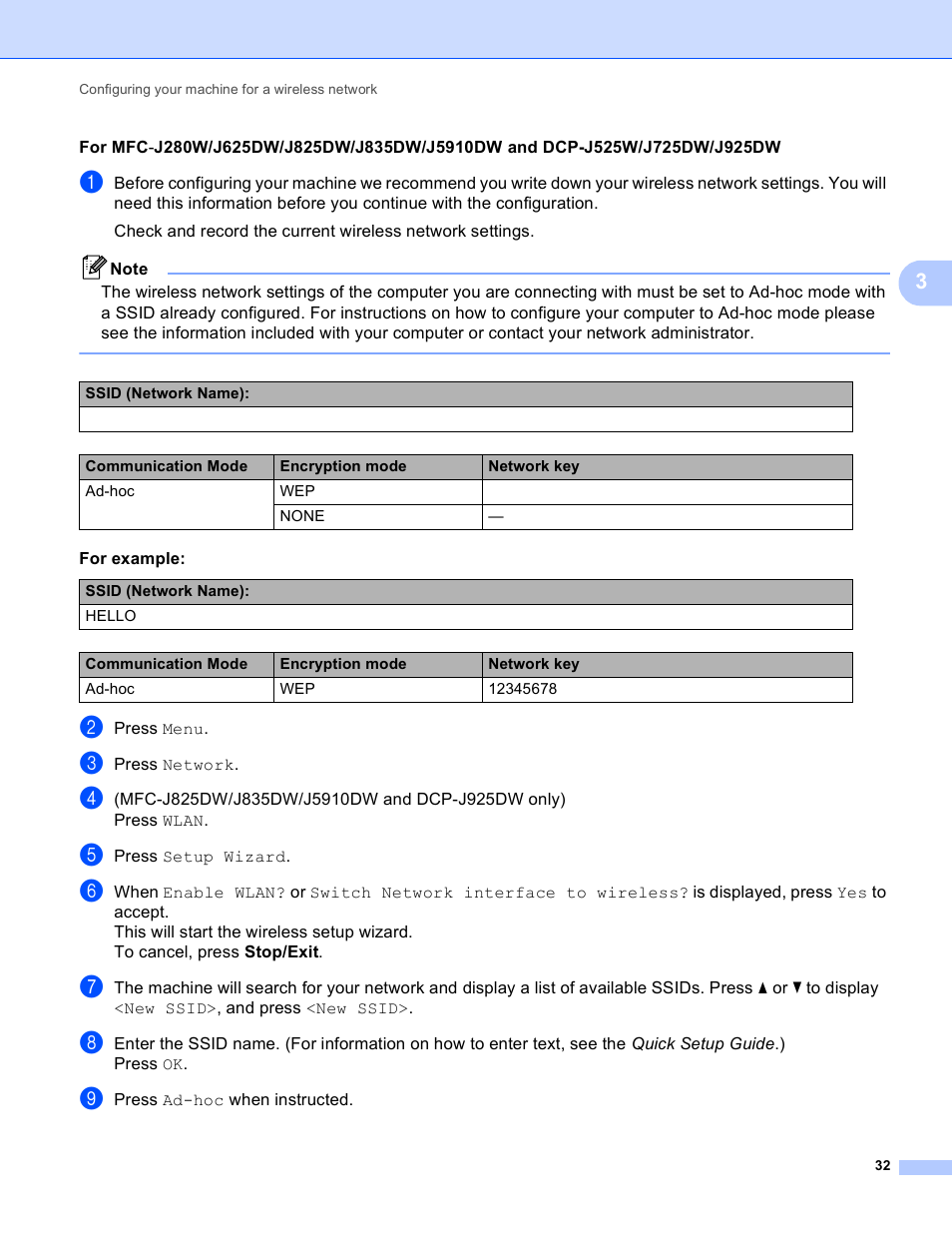 Brother DCP-J525W User Manual | Page 36 / 85