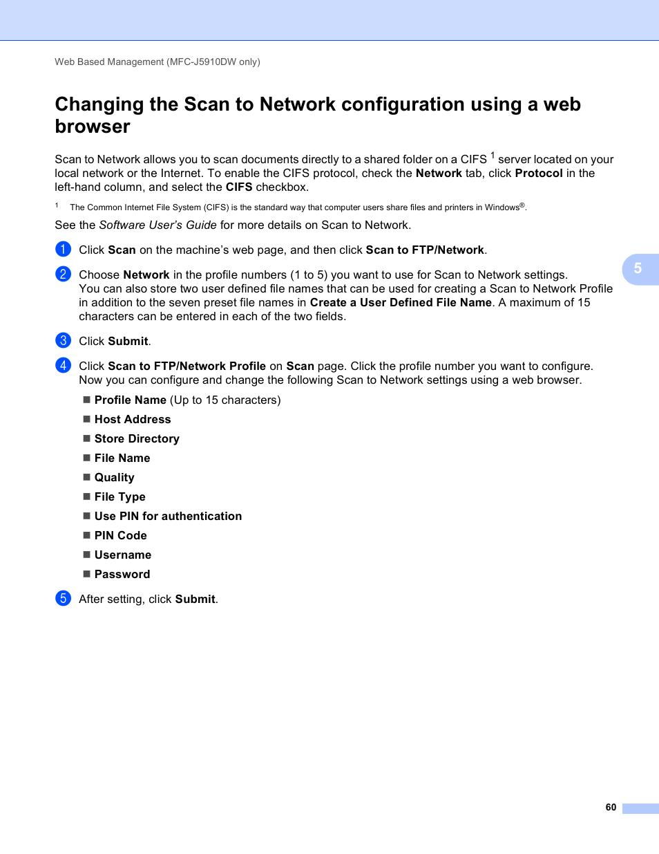 Brother DCP-J525W User Manual | Page 64 / 85