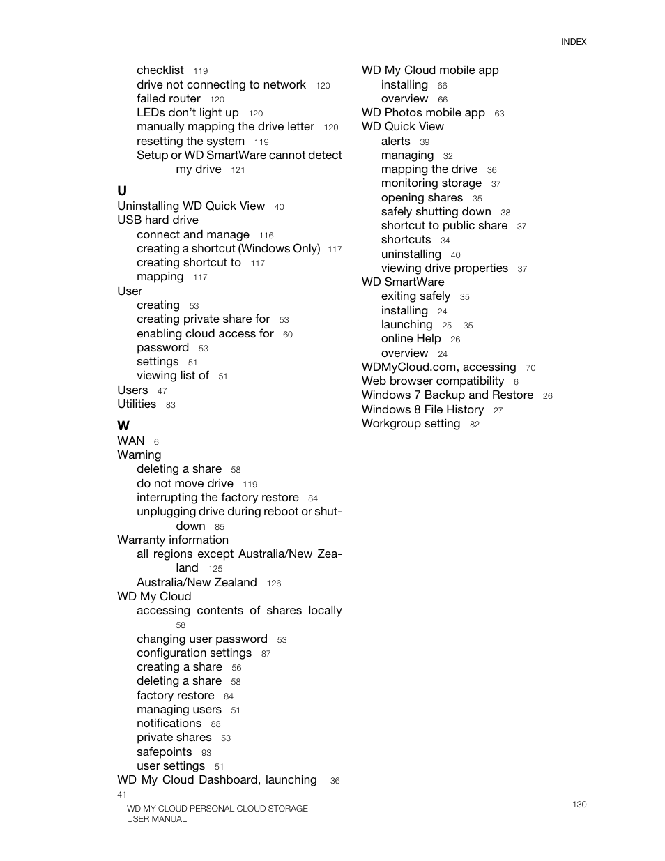 Western Digital My Cloud User Manual User Manual | Page 125 / 126