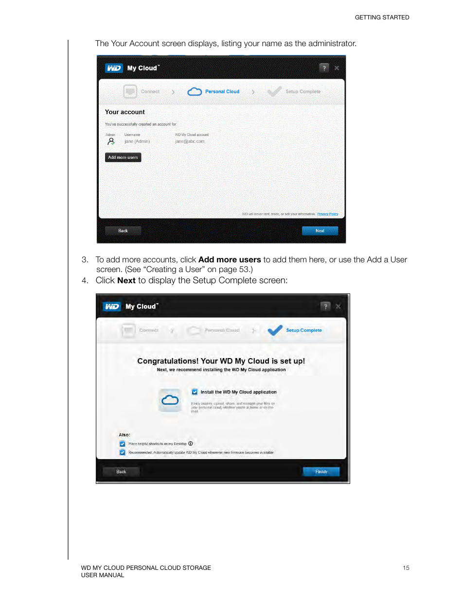 Western Digital My Cloud User Manual User Manual | Page 20 / 126
