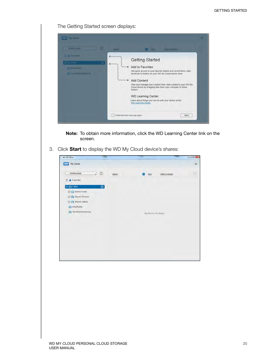 Western Digital My Cloud User Manual User Manual | Page 25 / 126