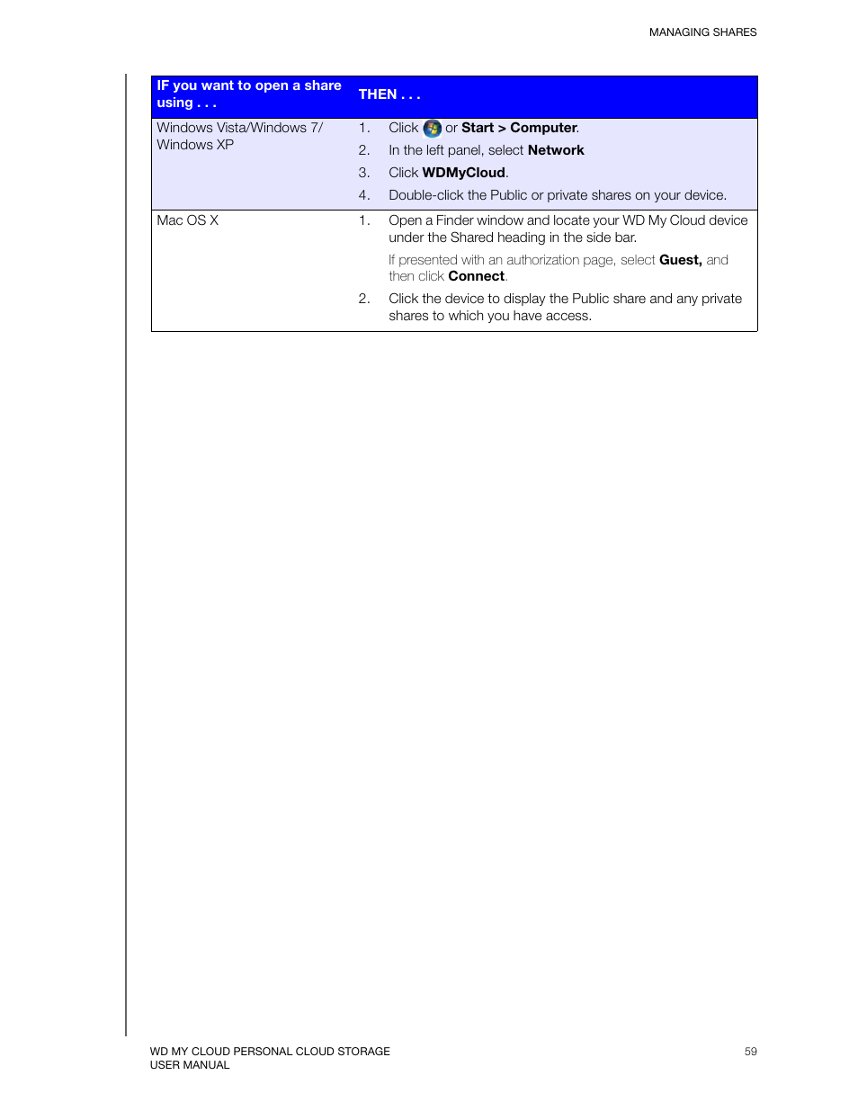 Western Digital My Cloud User Manual User Manual | Page 64 / 126