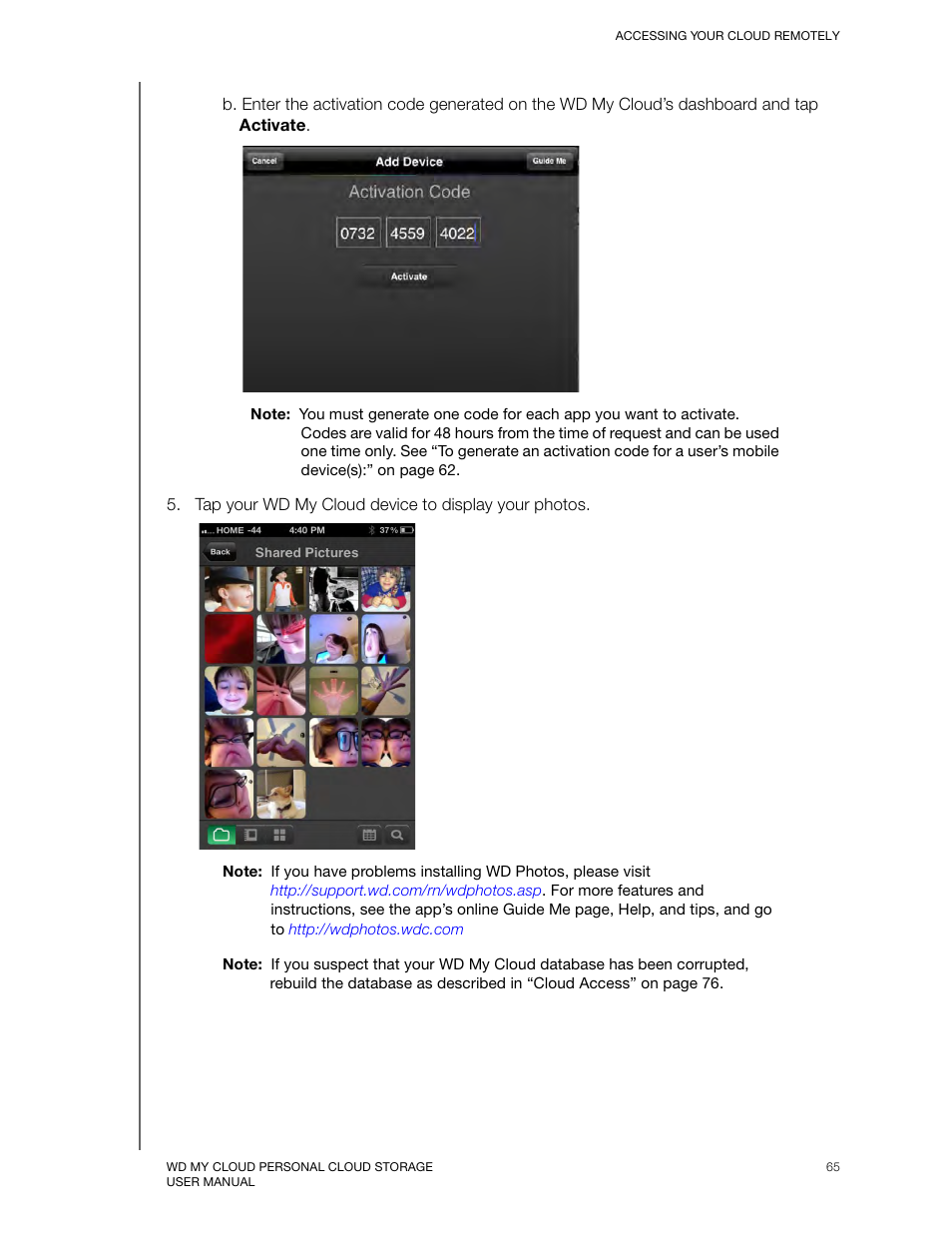 Western Digital My Cloud User Manual User Manual | Page 70 / 126