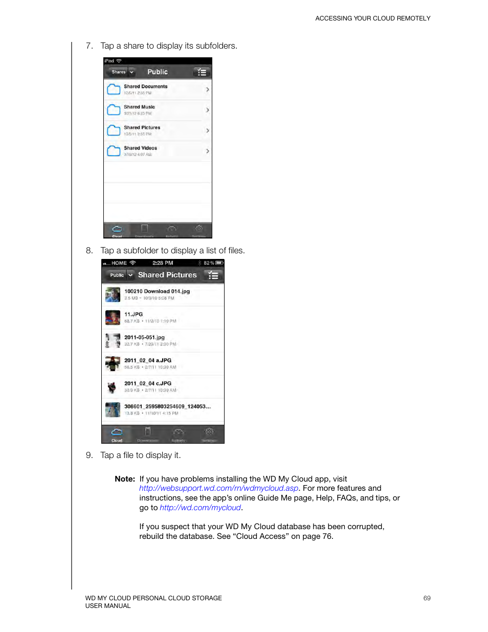 Western Digital My Cloud User Manual User Manual | Page 74 / 126