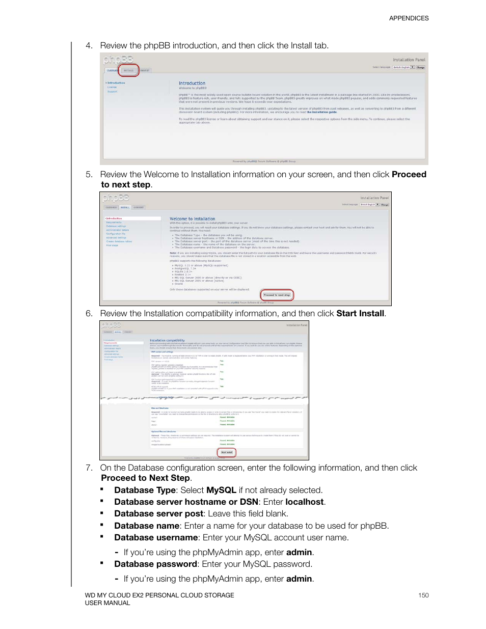 Western Digital My Cloud EX2 User Manual User Manual | Page 155 / 168