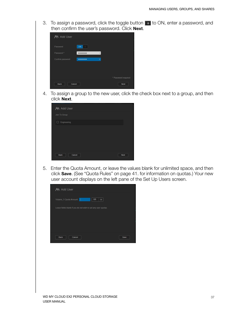 Western Digital My Cloud EX2 User Manual User Manual | Page 42 / 168