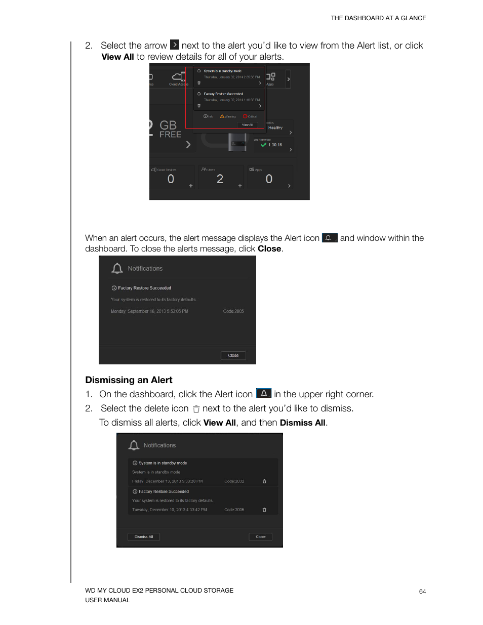 Western Digital My Cloud EX2 User Manual User Manual | Page 69 / 168