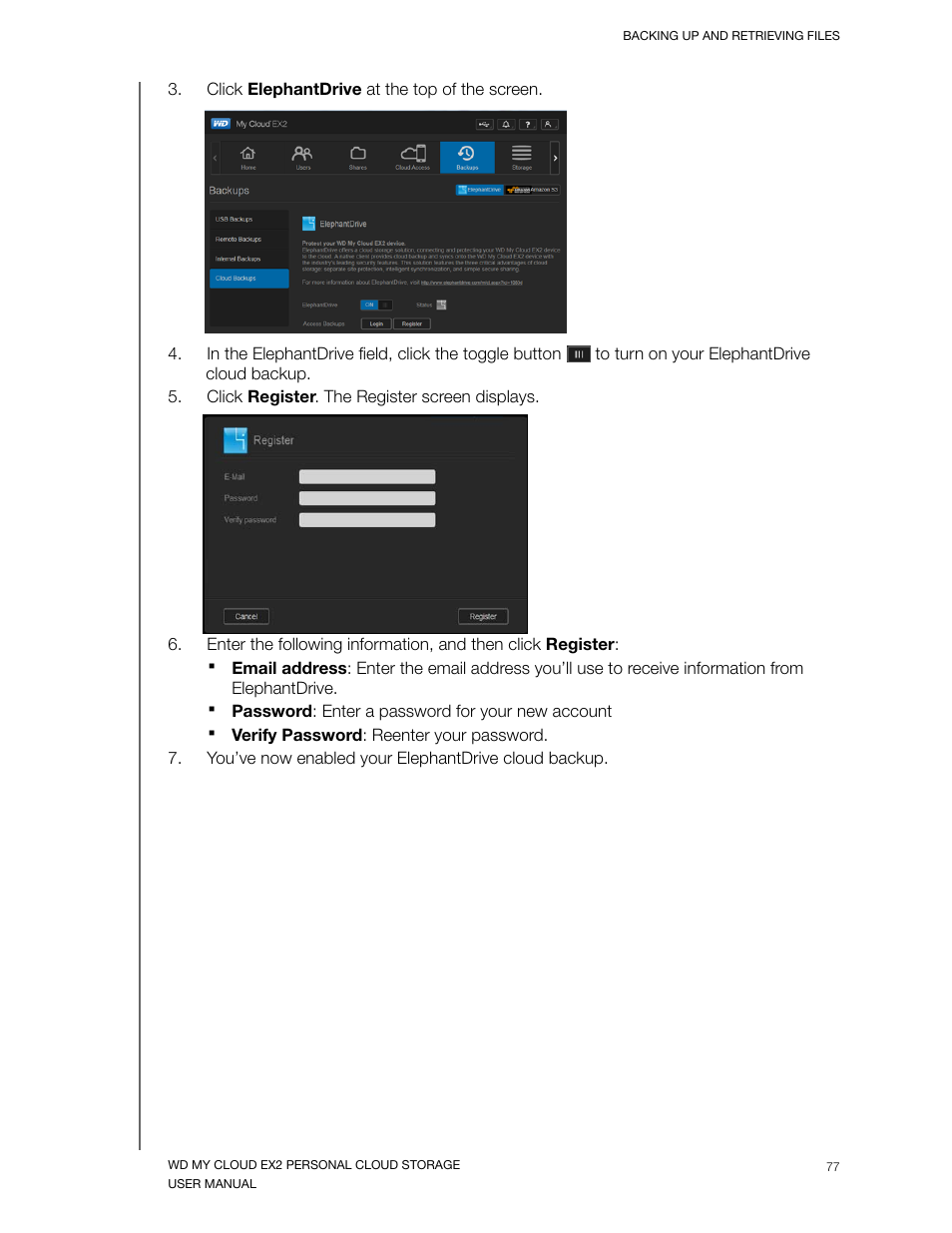 Western Digital My Cloud EX2 User Manual User Manual | Page 82 / 168