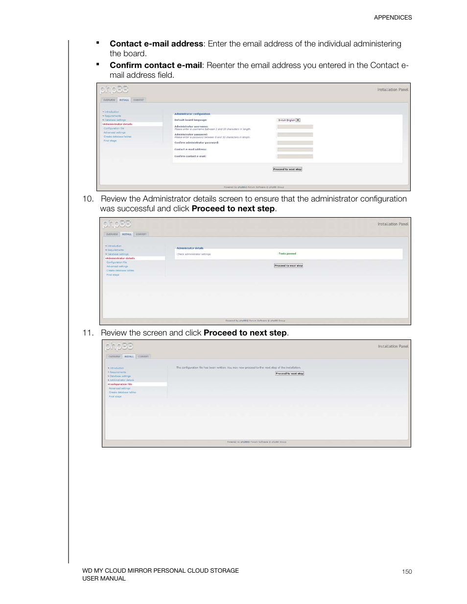 Western Digital My Cloud Mirror User Manual User Manual | Page 155 / 166