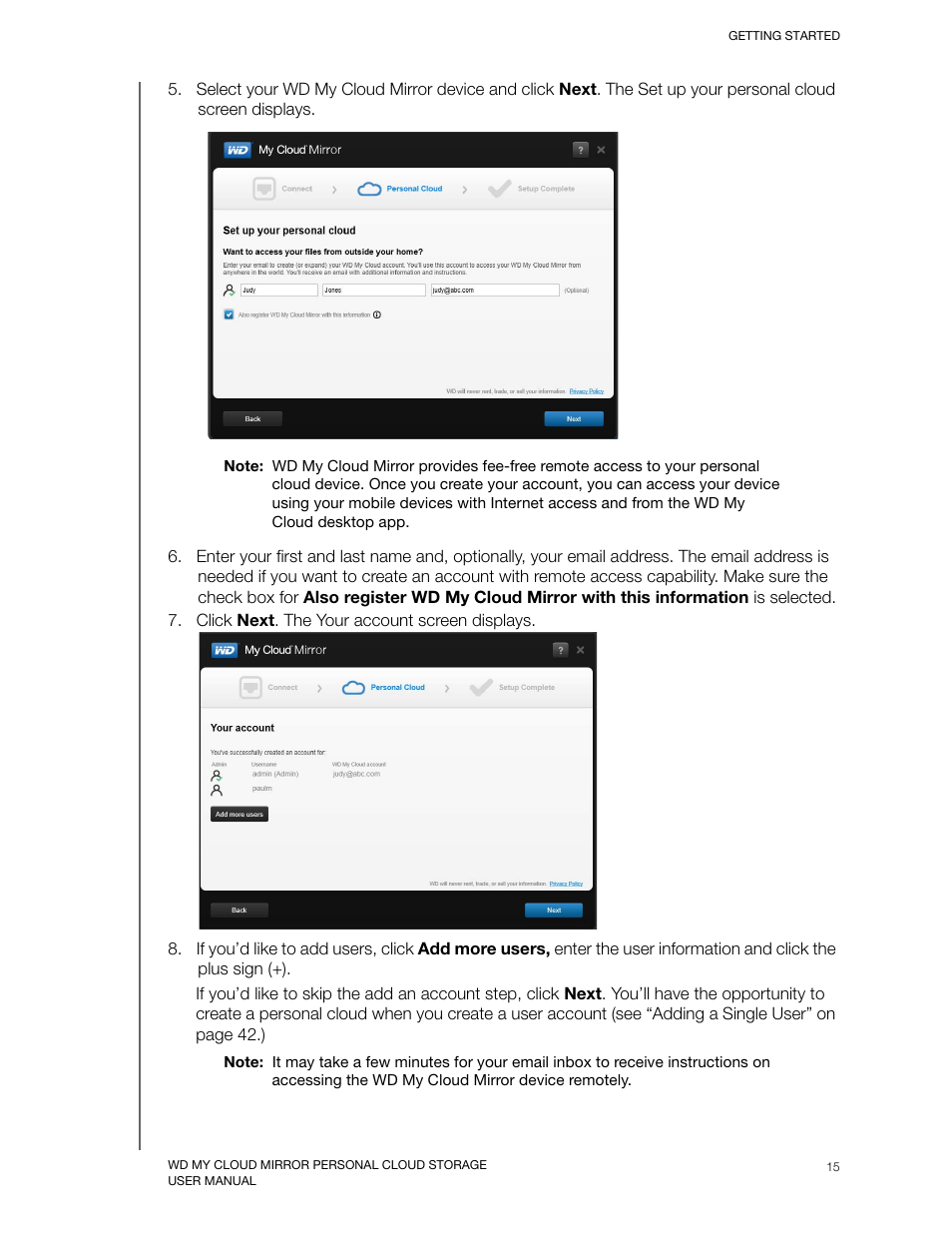 Western Digital My Cloud Mirror User Manual User Manual | Page 20 / 166
