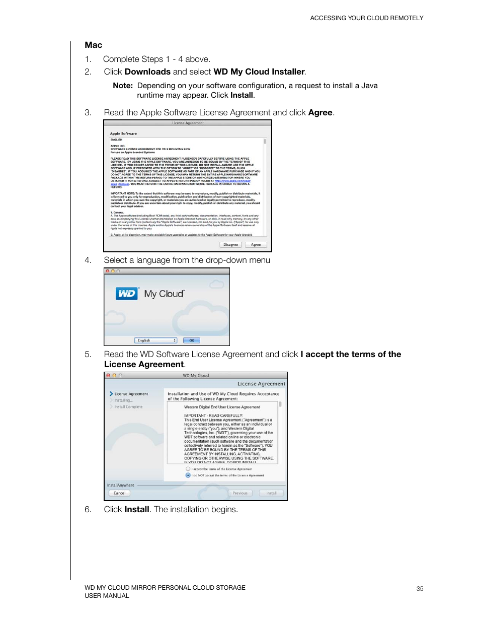 Western Digital My Cloud Mirror User Manual User Manual | Page 40 / 166
